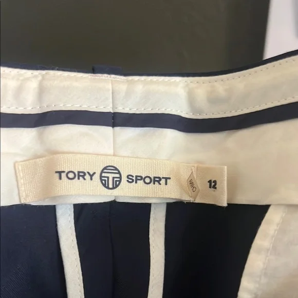 Tory Burch, size 12, women’s Navy Pants - Picture 5 of 9